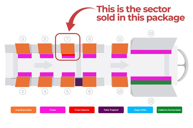 Sambadrome Marvel Rios 2025 Parade With Transfer (Odd Sectors) - Booking Details