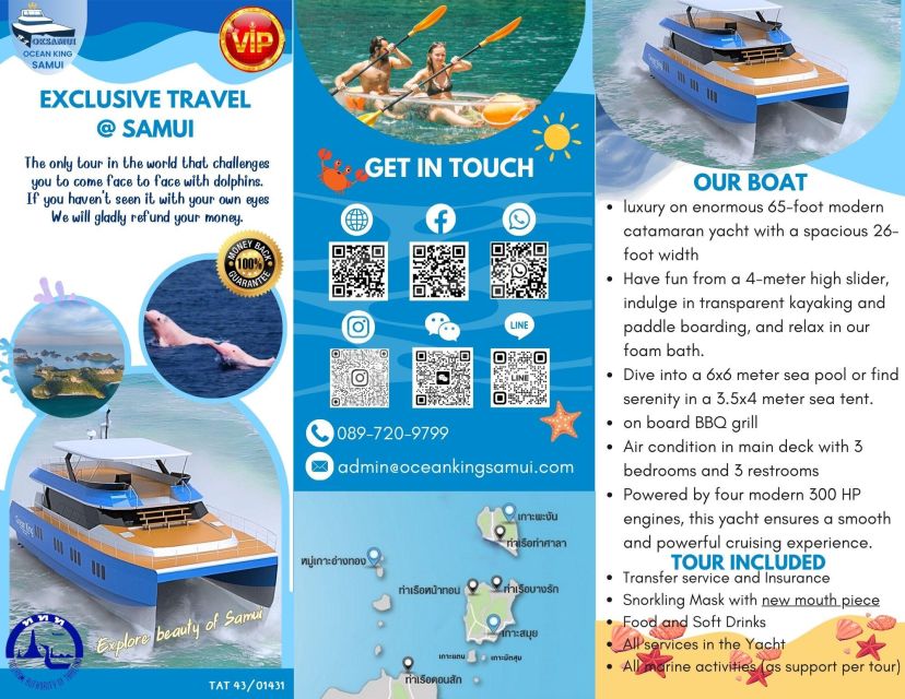 Samui Dolphins Tour by Catamaran Yacht - Dolphin Encounters and Sightings