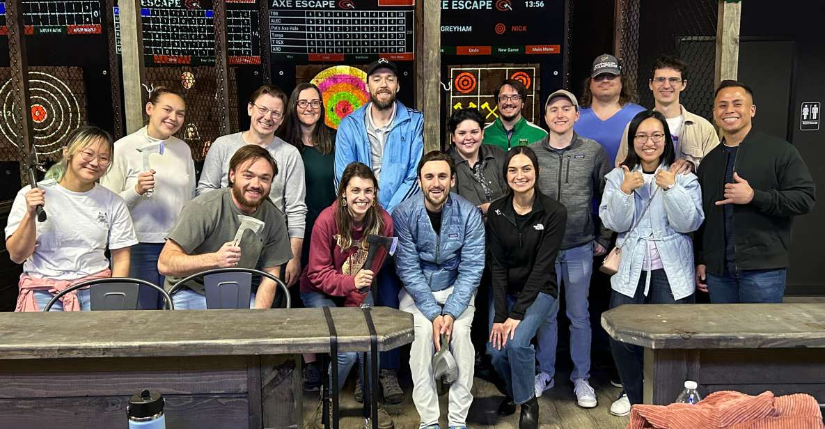 San Antonio: Axe Throwing - Full-Service Bar