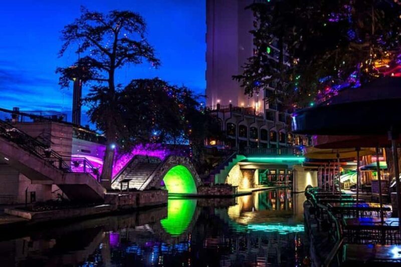 San Antonio: Enchanted River Lights Night Walk - Key Points