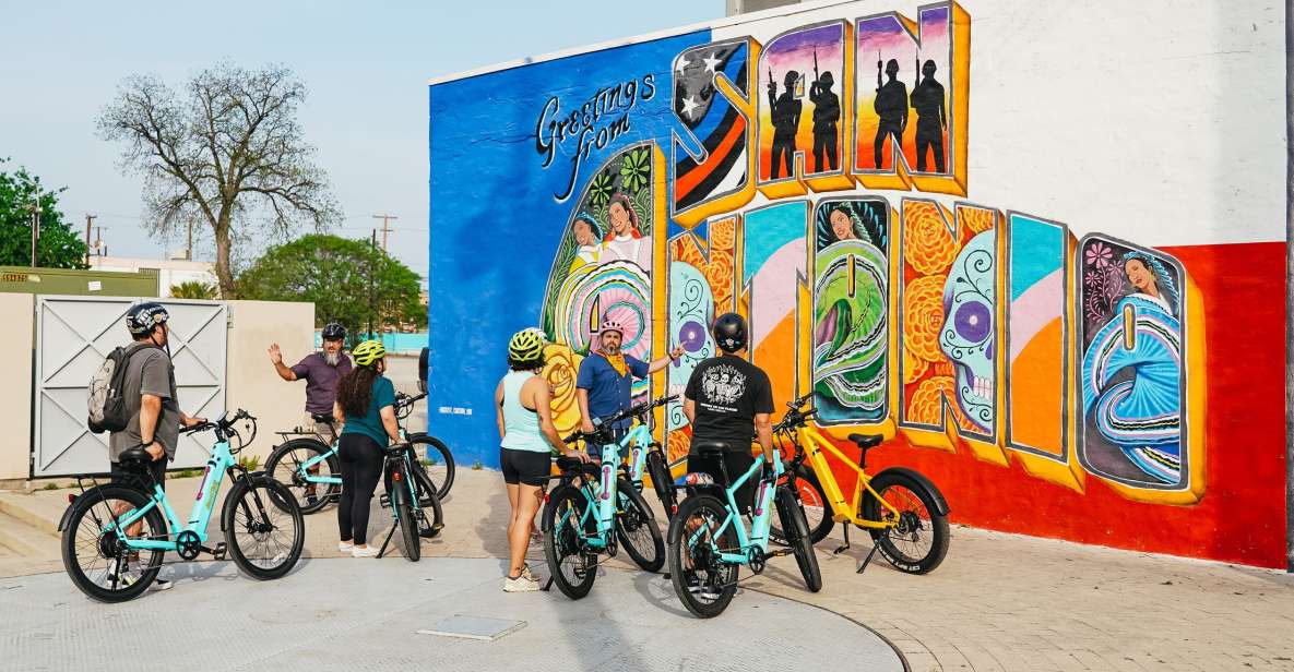 San Antonio: Murals & Hidden Gems E-Bike Tour - Vibrant Murals