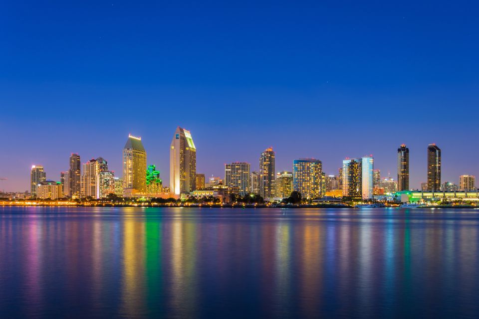 San Diego: City Lights Night Trolley Tour - Vibrant Gaslamp Quarter