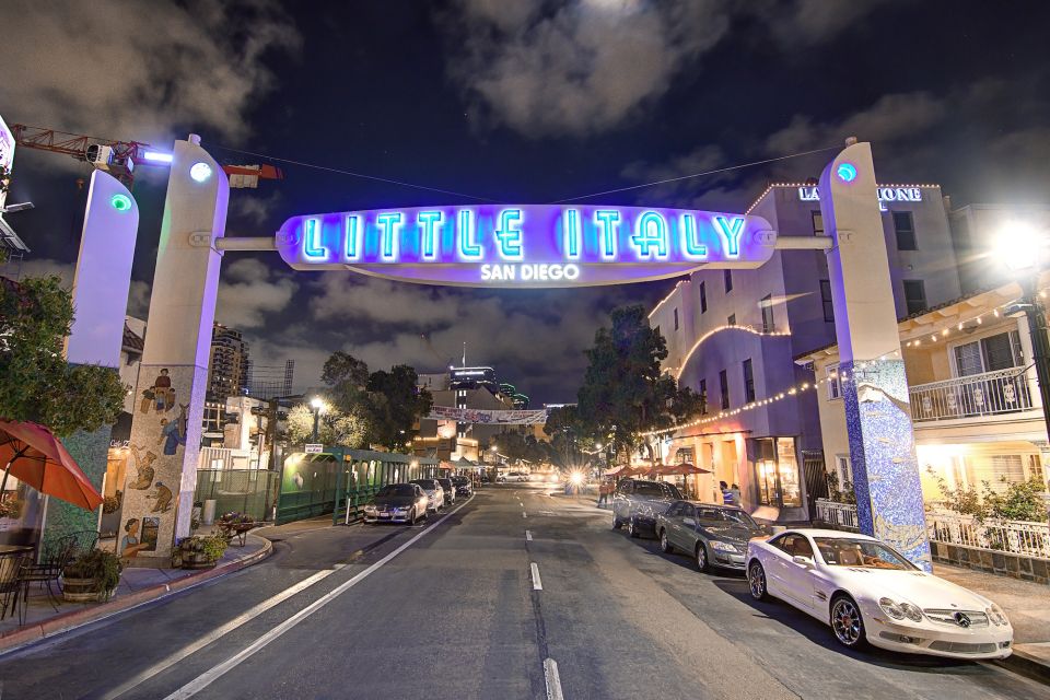 San Diego: City Lights Night Trolley Tour - Coronado Ferry Landing