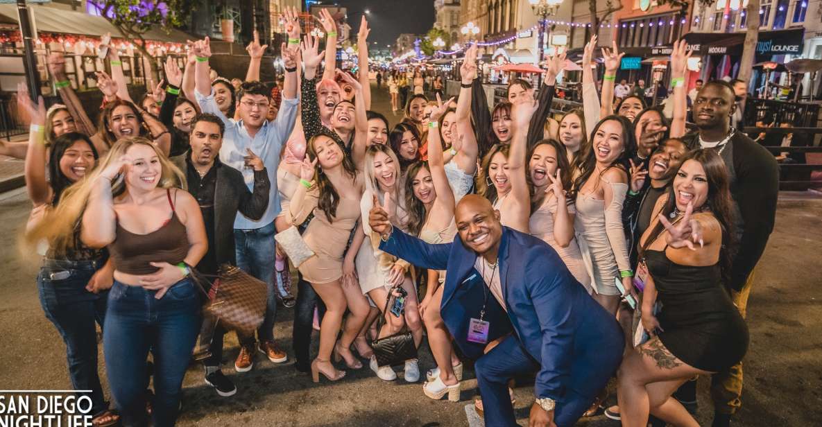 San Diego: Drink, Mingle, & Dance! Club Tour (4 Clubs) - Meeting Point and Check-in