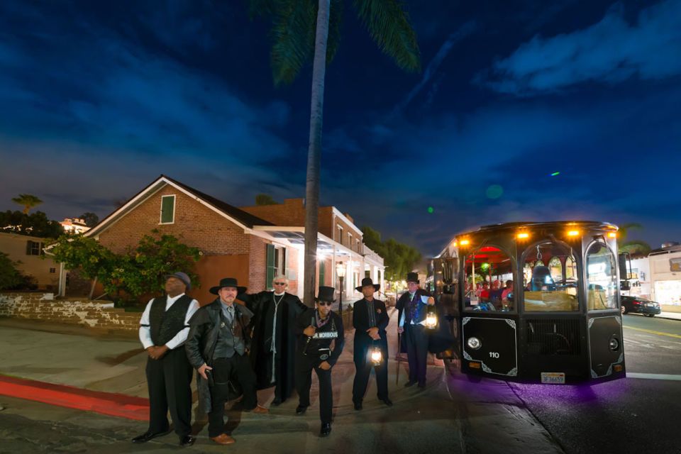 San Diego: Ghosts & Gravestones Trolley Tour - Key Stops