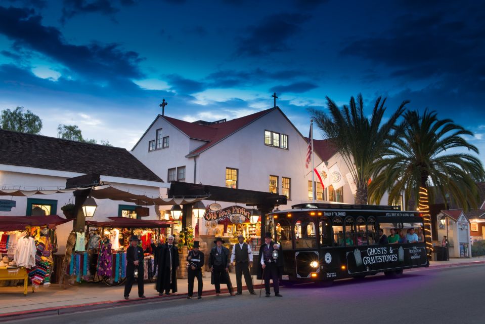 San Diego: Ghosts & Gravestones Trolley Tour - Inclusions