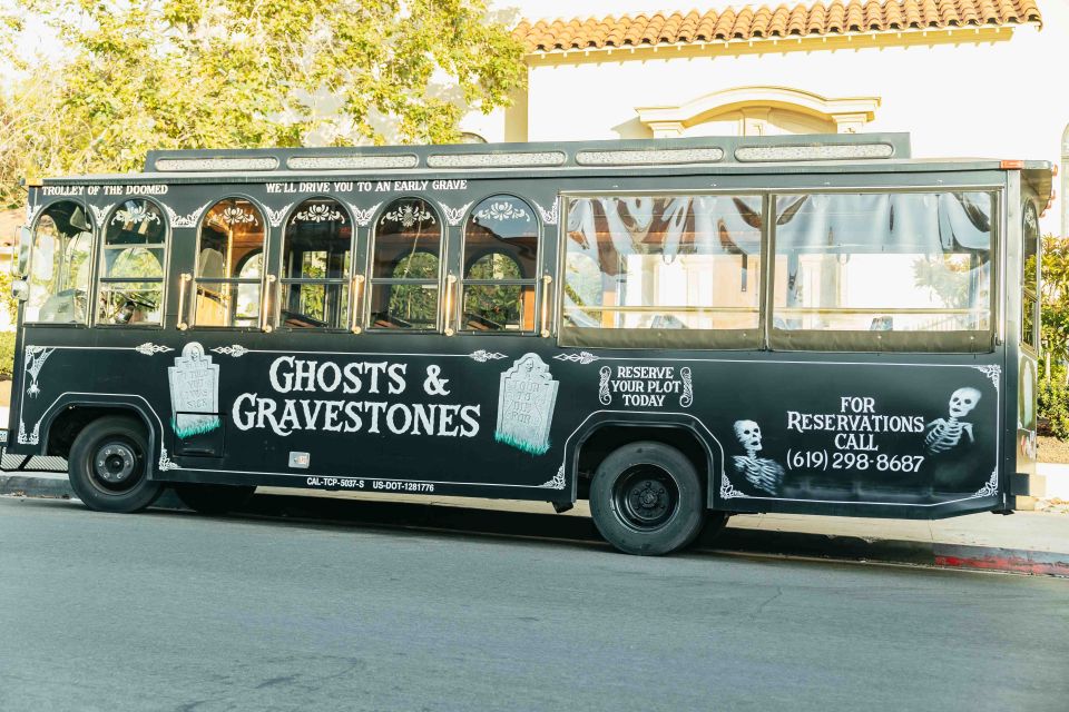 San Diego: Ghosts & Gravestones Trolley Tour - Investigating Whaley House