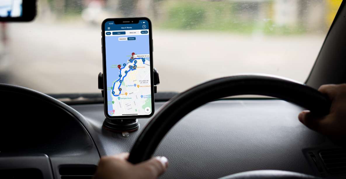 San Diego: La Jolla Self-Driving Audio Tour - Key Points