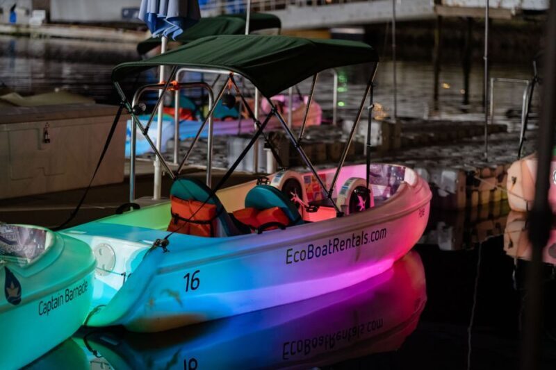 San Diego: Night Date Glow Pedal Boat with Downtown Views - What Reviewers Are Saying