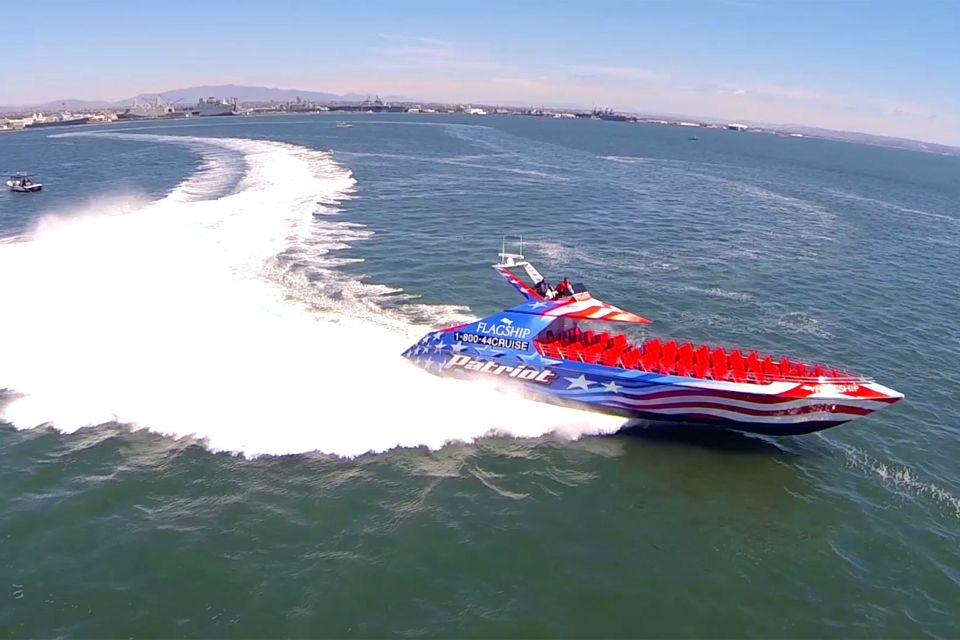 San Diego: Patriot Jet Boat Thrill Ride - Poncho Preparation