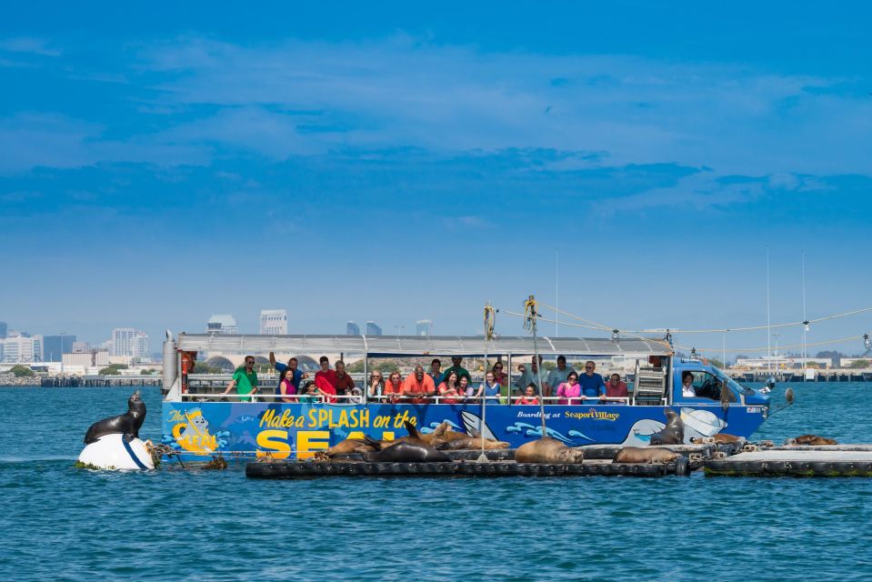 San Diego: SEAL City Tour by Amphibious Bus - Highlights
