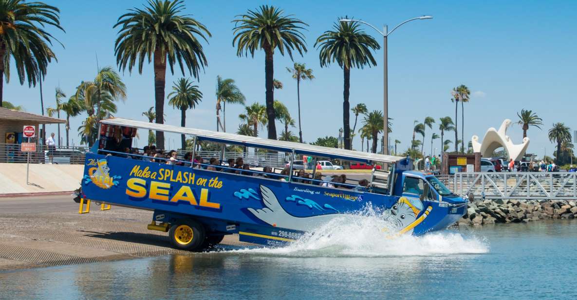 San Diego: SEAL City Tour by Amphibious Bus - Inclusions