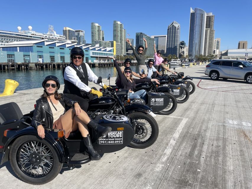 San Diego: Sidecar Wine Tasting Tour - Open-Air Sidecar Ride
