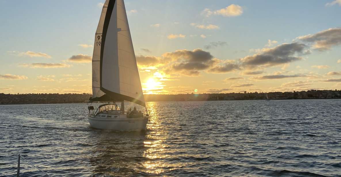 San Diego: Sunset and Day Sailing Excursion With Drinks - Departure Locations and Itinerary