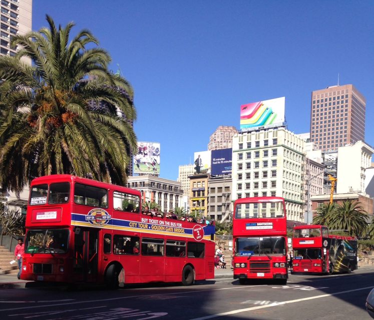 San Francisco: 2 Day Hop-On Hop-Off 20-Stop Deluxe Bus Tour - Inclusions