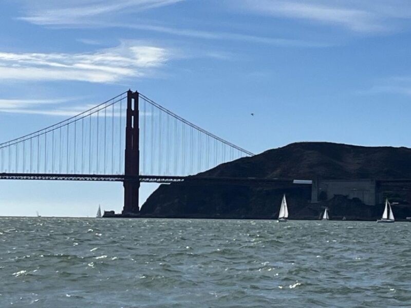 SAN FRANCISCO: (2hr) PRIVATE Sailing Experience 6 Guests - Key Points