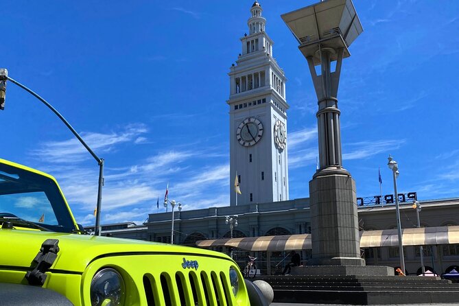 San Francisco 3-Hour Private Group Open Top Jeep City Tour - Comfort Features