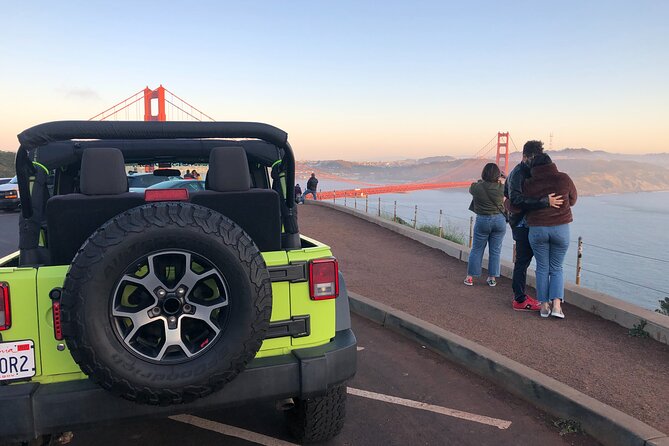 San Francisco 3-Hour Private Group Open Top Jeep City Tour - Booking and Cancellation