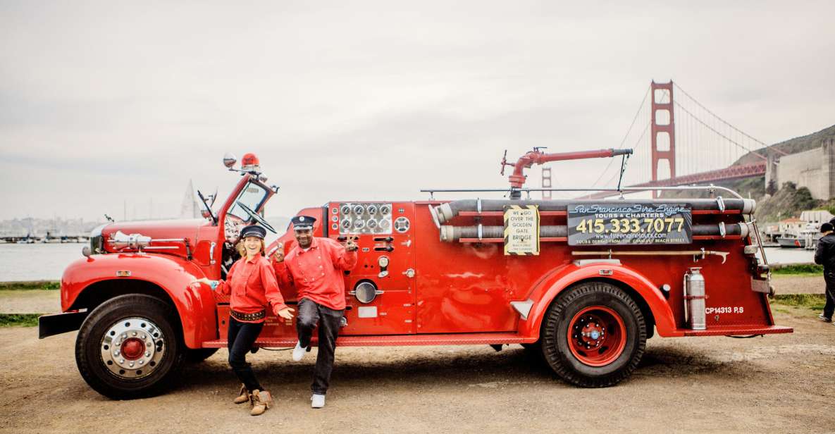 San Francisco Bay: 90-Minute Fire Engine Tour - Key Points
