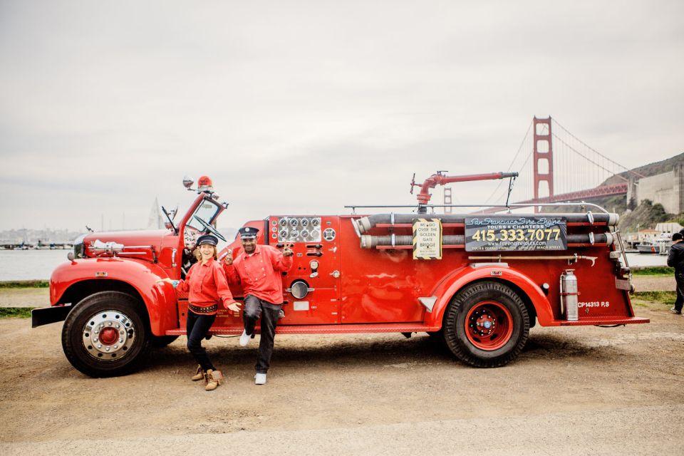 San Francisco Bay: 90-Minute Fire Engine Tour - Meeting Point and Directions