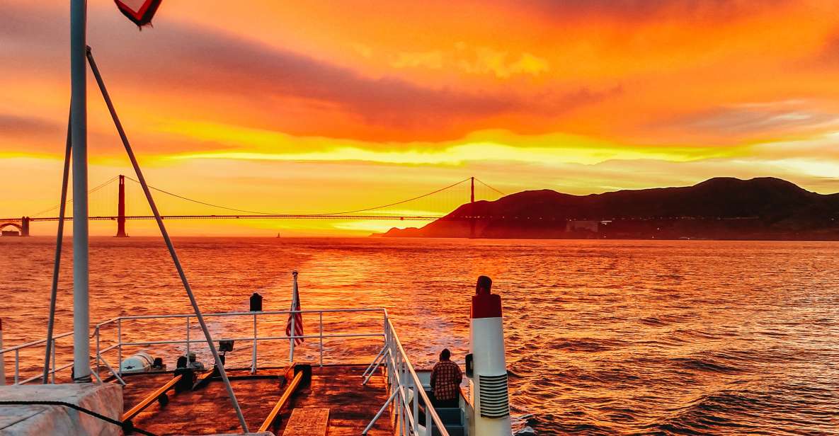 San Francisco: California Sunset Boat Cruise - Highlights of the Itinerary