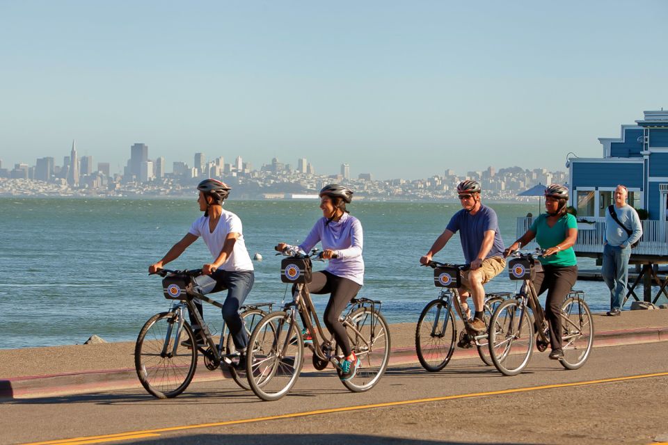 San Francisco: Golden Gate Bike Tour and Alcatraz Ticket - Key Points