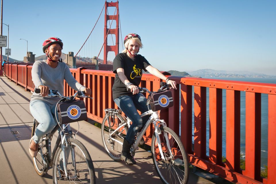 San Francisco: Golden Gate Bike Tour and Alcatraz Ticket - Visiting Alcatraz Prison