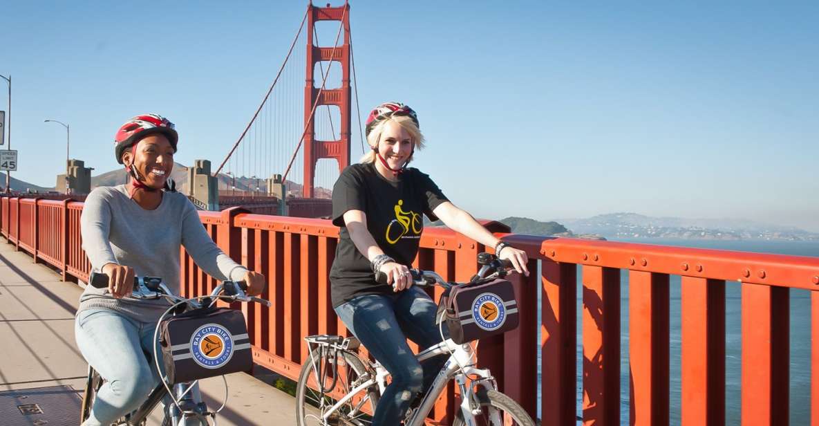 San Francisco: Golden Gate Bike Tour and Alcatraz Ticket - Exploring Fishermans Wharf and Beyond