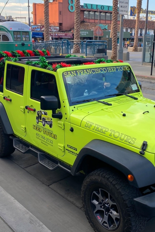 San Francisco: Holiday Lights Private Group Jeep Tour - Included Amenities