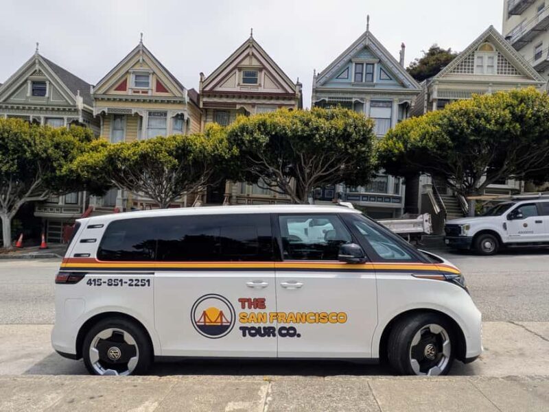 San Francisco Private City Tour in New EV Volkswagen Van - What to Expect from Your Electric San Francisco Adventure