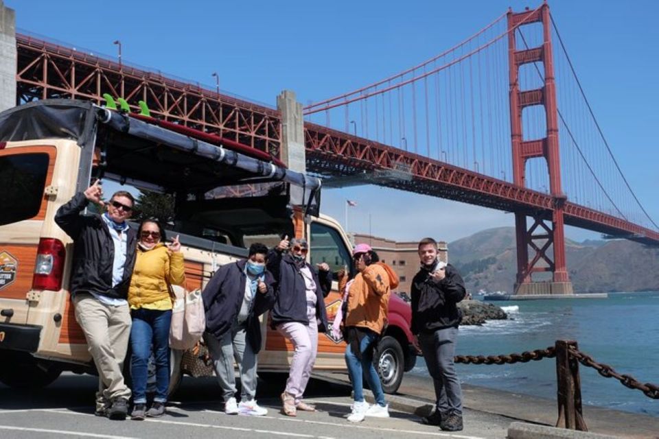 San Francisco: Urban Adventure Open-Air Bus Tour - Pickup and Drop-Off Convenience