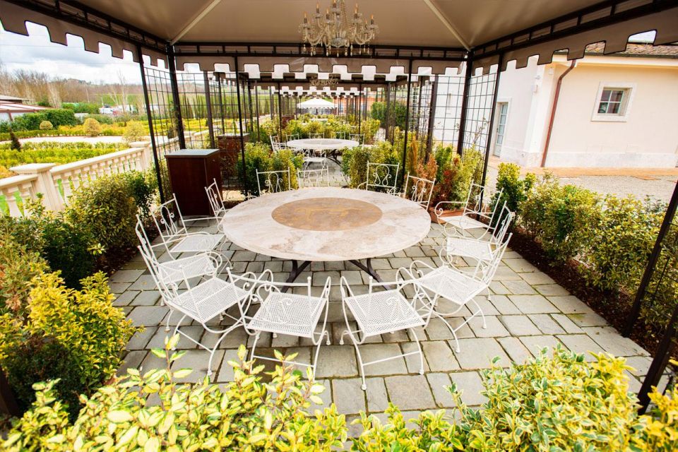 San Gimignano Private Garden Dinner on Royal Terrace - Key Points