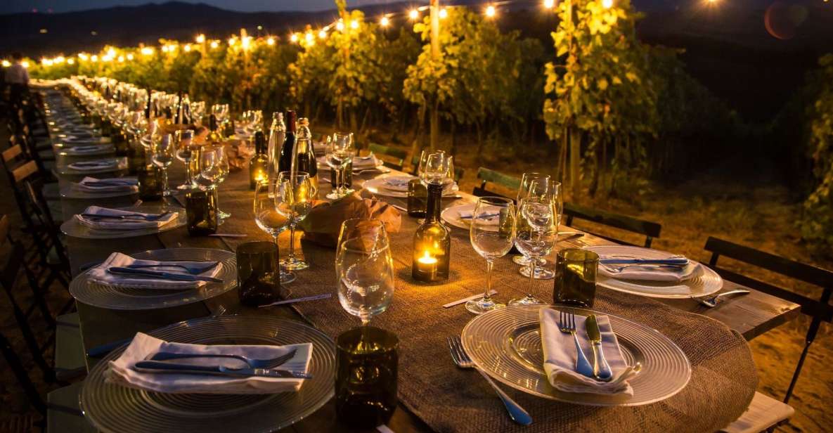 San Gimignano: Romantic Vineyard Dinner - Highlights