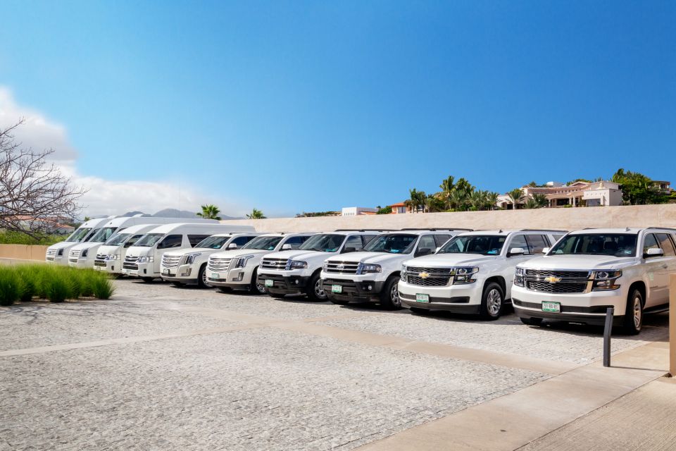 San José Del Cabo: Airport Private Roundtrip SUV Transfer - Luxury SUV Transportation Details