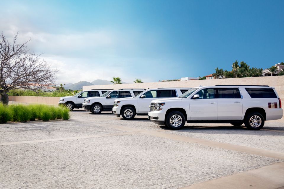 San José Del Cabo: Airport Private Roundtrip SUV Transfer - Roundtrip to Your Accommodation