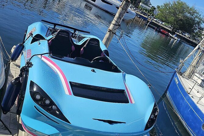 San Juan PR Watersports Car Rental Blue McLaren - Introduction: The Waterborne Sports Car Experience