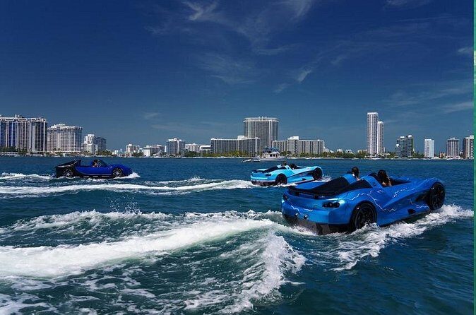 San Juan PR Watersports Car Rental Blue McLaren - Who Will Love This?