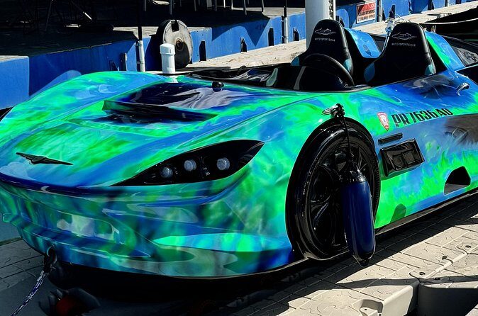 San Juan PR Watersports Car Rental Green McLaren - Value and Pricing