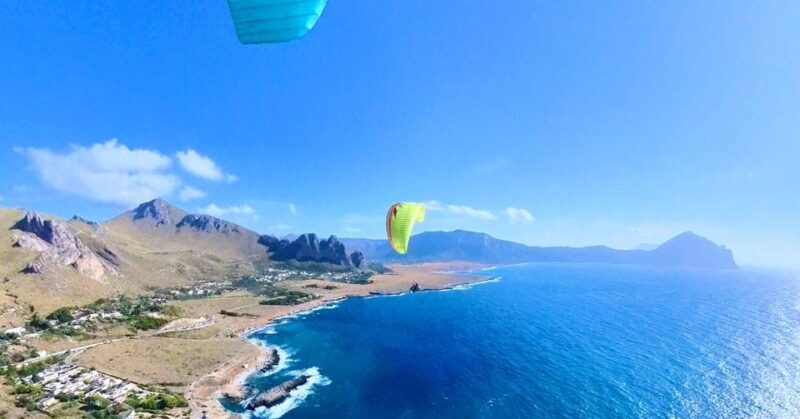 San Vito Lo Capo: paragliding flight with instructor/video - Key Points