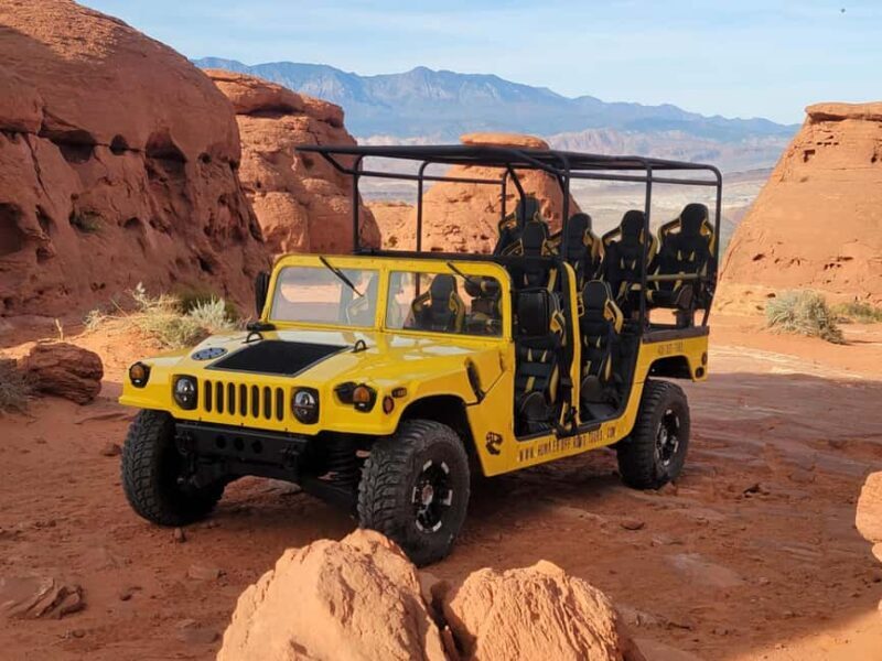 Sand Hollow: Hummer Tour with Rock Crawling & Sand Dunes - The Sum Up