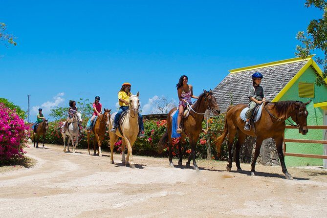 Sand n Saddle Horseback Ride & Swim Tour from Falmouth - Detailed Breakdown of the Itinerary