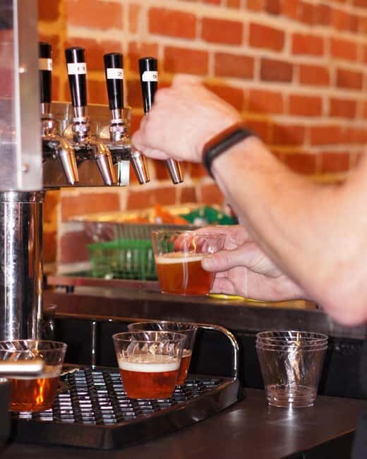 Sanford: Guided Craft Beer Walking Tour with Tastings - The Three Stops: What You’ll Experience