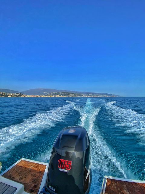 Sanremo Sightseeing Speedboat Tour With Swim Stops - Experience Description