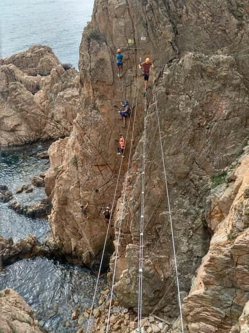 Sant Feliu de Guíxols: Guided tour of the Cala del Molí Via Ferrata - The Scenery & Views
