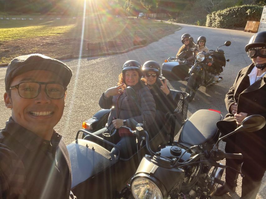 Santa Cruz: Sidecar Wine Tour With Guide and Wine Tasting - Scenic Views and Backroads