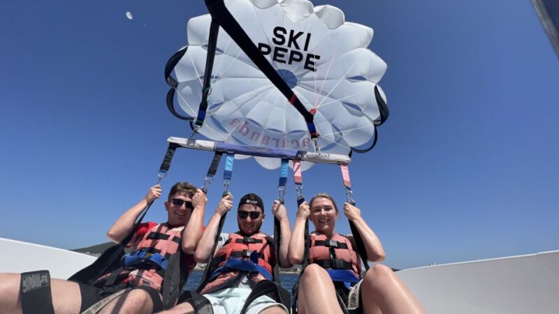 Santa Eulària Des Riu: Parasailing Boat Cruise With Drinks - Important Information