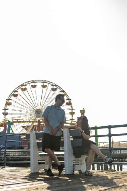 Santa Monica: Photoshoot with Edited Images - An In-Depth Look at the Santa Monica Photoshoot