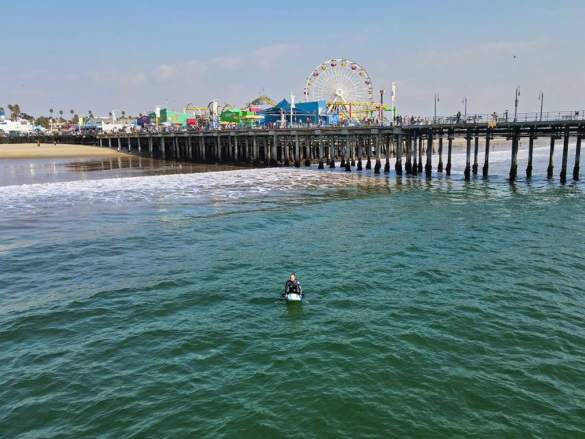 Santa Monica: Surfing Day Trip With Lunch - Beaches and Swimming