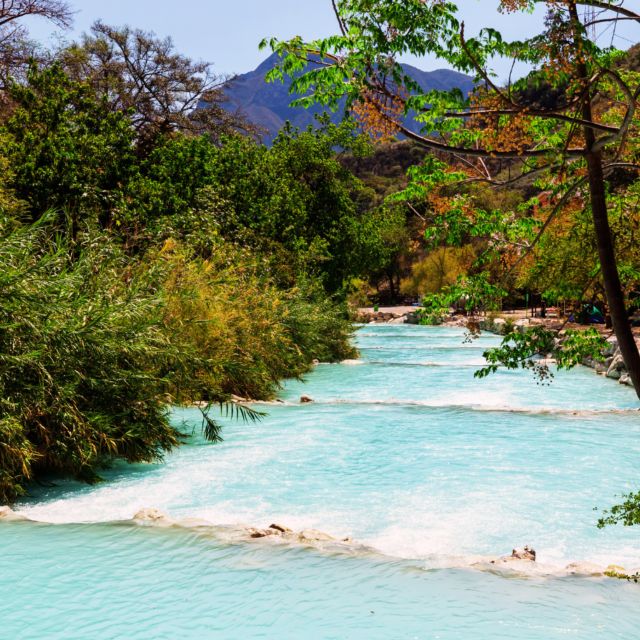 Santiago De Querétaro: Tolantongo Tour With Overnight Camp - Discovering the Waterfall and Grotto