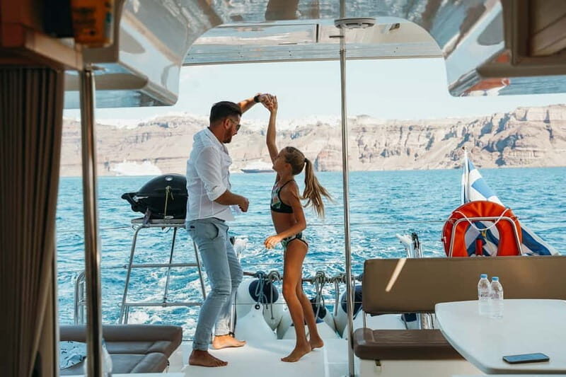 Santorini: All-Inclusive Private Catamaran Experience - FAQs